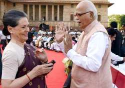 sonia gandhi s emotional letter to lk advani on his 50th wedding anniversary