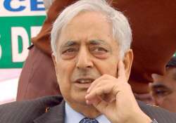 j k mufti government makes u turn on townships for kashmiri pandits