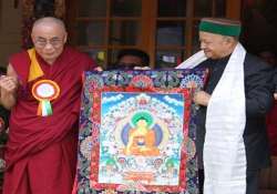 dalai lama apostle of peace himachal cm