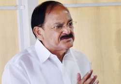 not fair on congress part to put riders on gst passage venkaiah naidu