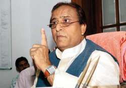 azam khan denies sting claim over muzaffarnagar riots