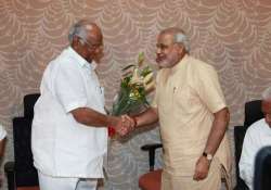 modi pawar share dais trigger talks of political realignment