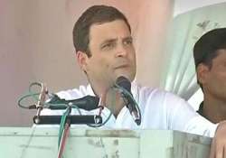 want to save bihar from pm modi s suited booted friends says rahul