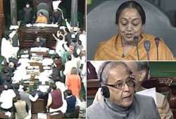 nda mps protest govt s refusal to accept jpc demand