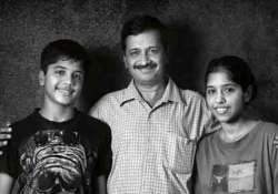 in pics arvind kejriwal and his children