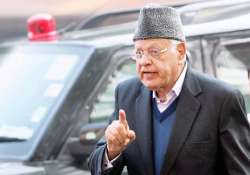 indian force can t defend kashmir against militants farooq abdullah