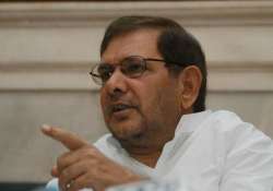 bjp raking up ayodhya issue with eye on up elections sharad yadav