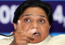 bjp trying to get president s rule imposed in bihar mayawati