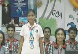 goa girl champ still unaware she quizzed pm modi on teacher s day