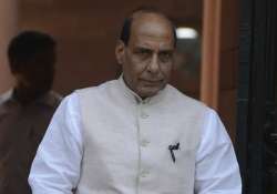 rajnath singh on three day visit to jammu and kashmir