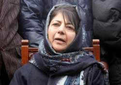 if afzal guru s hanging was justified so is masarat s release says mehbooba mufti