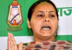 lalu prasad s daughter misa bharti wants pm modi to apologise