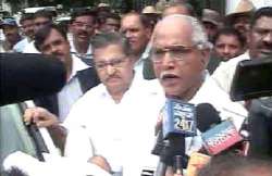 yeddyurappa in delhi maintains defiance