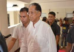 tarun gogoi takes exception to pm modi s bjp meet at stadium