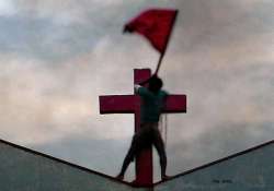 bajrang dal attacks christian bhawan in bihar town