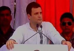 modi has nothing to stop pak shelling rahul gandhi