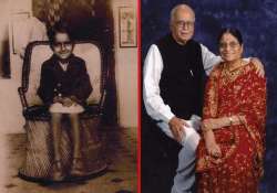 rare pictures of lk advani and family