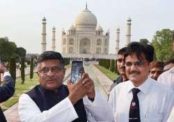 ravi prasad launches wi fi facility at tajmahal free for 1st 30 minutes