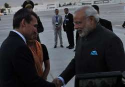 pm modi meets turkmen deputy pm in ashgabat