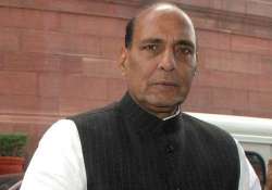 delhi polls rajnath confident of bjp getting clear majority in delhi