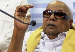 rein in hindutva forces karunanidhi to pm raises governance day issue