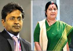 lalit modi row congress steps up attack on sushma swaraj bjp and rss rally behind minister