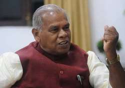 bihar polls 2015 manjhi s demand holds up nda seat sharing announcement