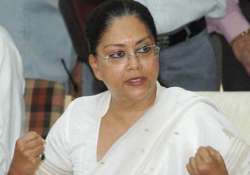 vasundhara raje s jibe against modi