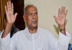 manjhi favours rjd congress joining his govt