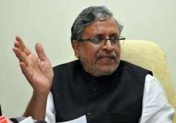 nitish kumar lalu prasad indulging in blackmail politics sushil modi