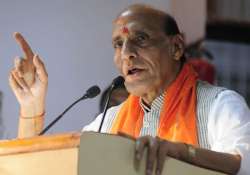 india will not take boundary violations lying down rajnath singh