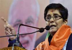 will go back to speaking engagements at oxford if i lose election says kiran bedi