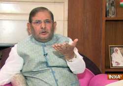 vajpayee s office decided to release terrorists in kandahar i was against it sharad yadav