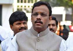 bogus degree row congress protests outside maharashtra education minister s residence