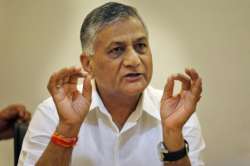 army maintaining day night vigil on borders v k singh