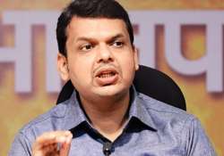 opposition greets maharashtra cm fadnavis with slogans on loan waiver