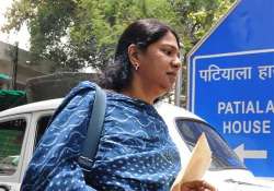 2g case court cancels non bailable warrant against kanimozhi for non appearance