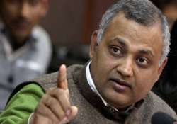 attempts being made to topple delhi govt alleges aap leader somnath bharti