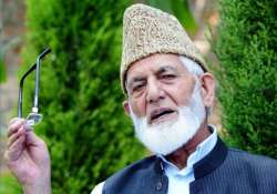 kashmiri separatist syed ali shah geelani sends secret letter to nawaz sharif