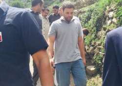 felt fire like energy says rahul gandhi after visiting kedarnath