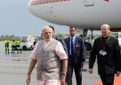 pm modi leaves for paris to attend global climate change meet