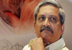 manohar parrikar meets jk cm security situation discussed