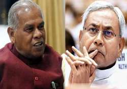 jitan ram manjhi questions nitish kumar over implementation of his 34 agendas