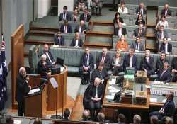 in pics narendra modi addresses australian parliament