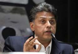 congress needs to revisit ideological construct manish tewari