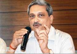 tremendous corruption in the northeast manohar parrikar