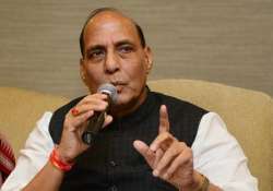 ec to take call on j k assembly poll rajnath singh