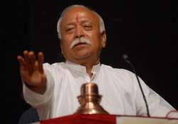 people with petty minds divide the world mohan bhagwat