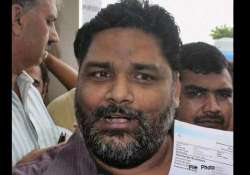 pappu yadav throws paper in lok sabha reprimanded