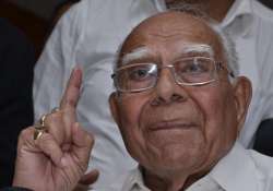 jethmalani failed to respond to party directive smriti irani